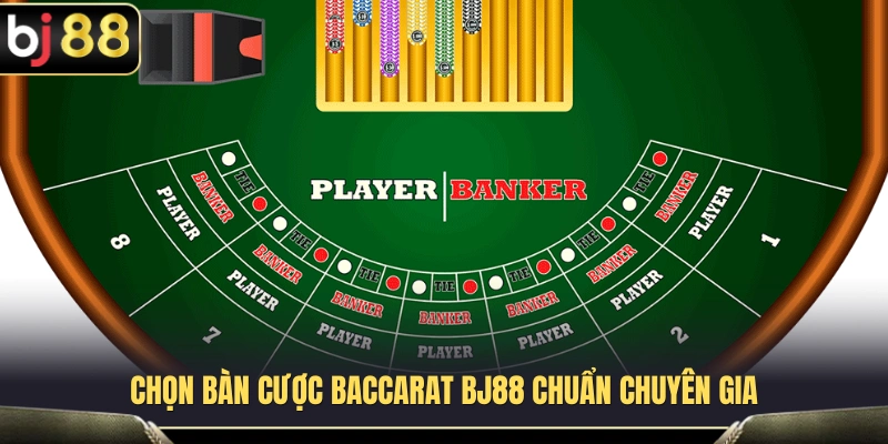 Các yếu tố cần cân nhắc khi lựa chọn bàn chơi Baccarat 
