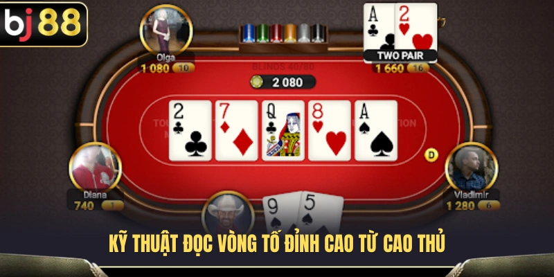 Bí quyết phân tích vòng cược Poker 